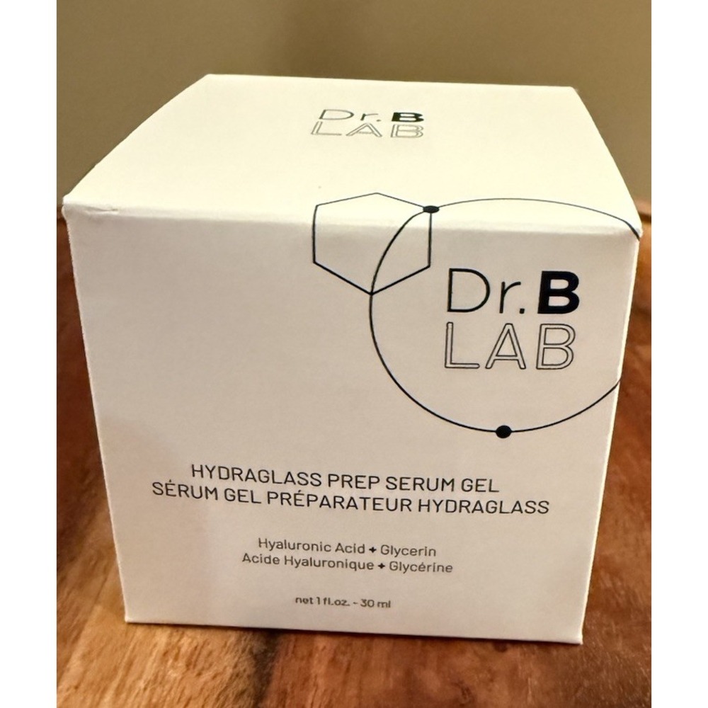 Dr. B Lab Hydraglass Prep Serum Gel Full‎ Size 1 oz 30 ml NEW In Box